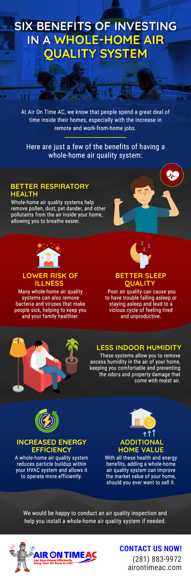 Six Benefits of Investing in a Whole-Home Air Quality System [infographic]